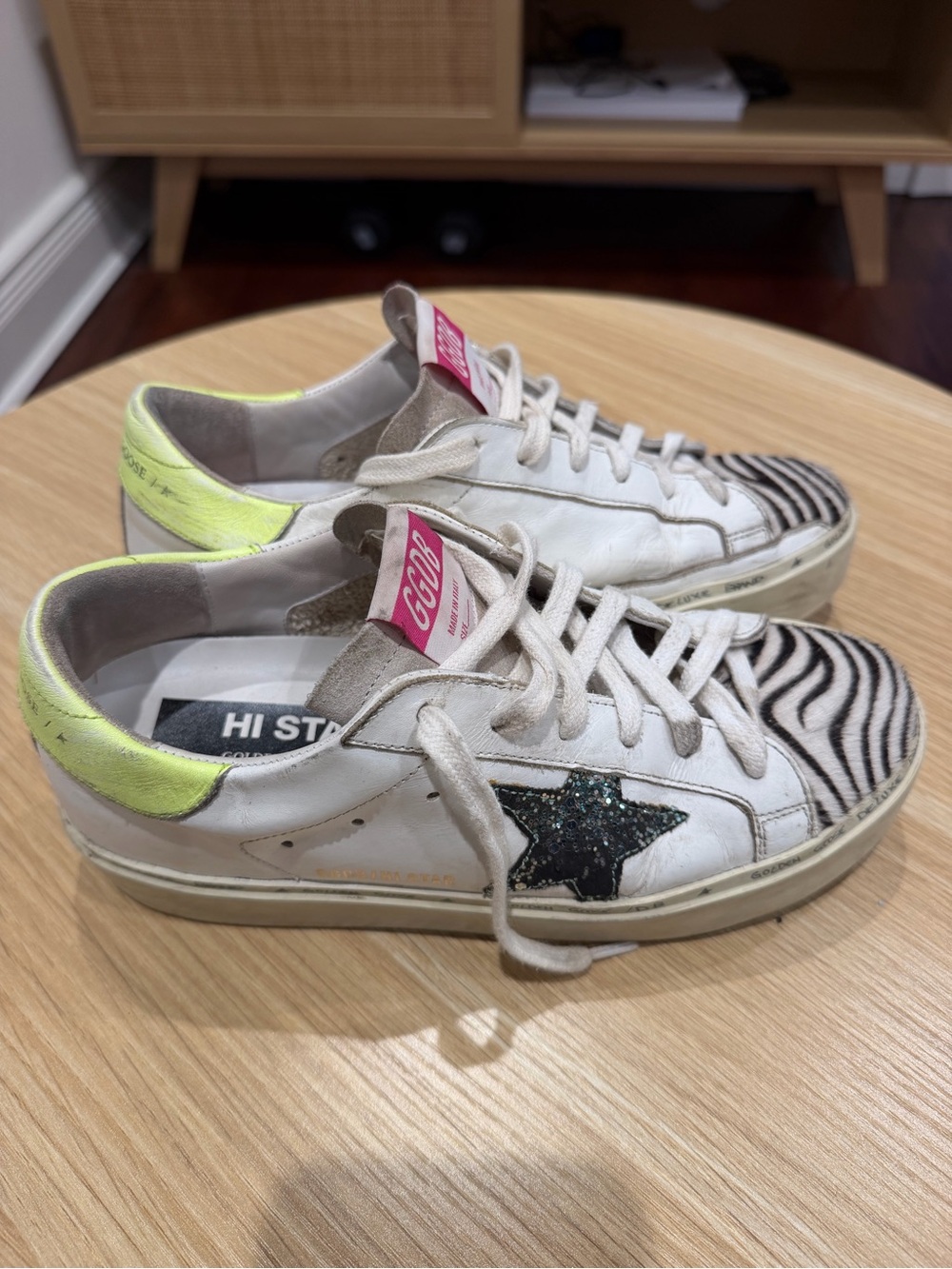 Women’s hi star golden goose sneakers